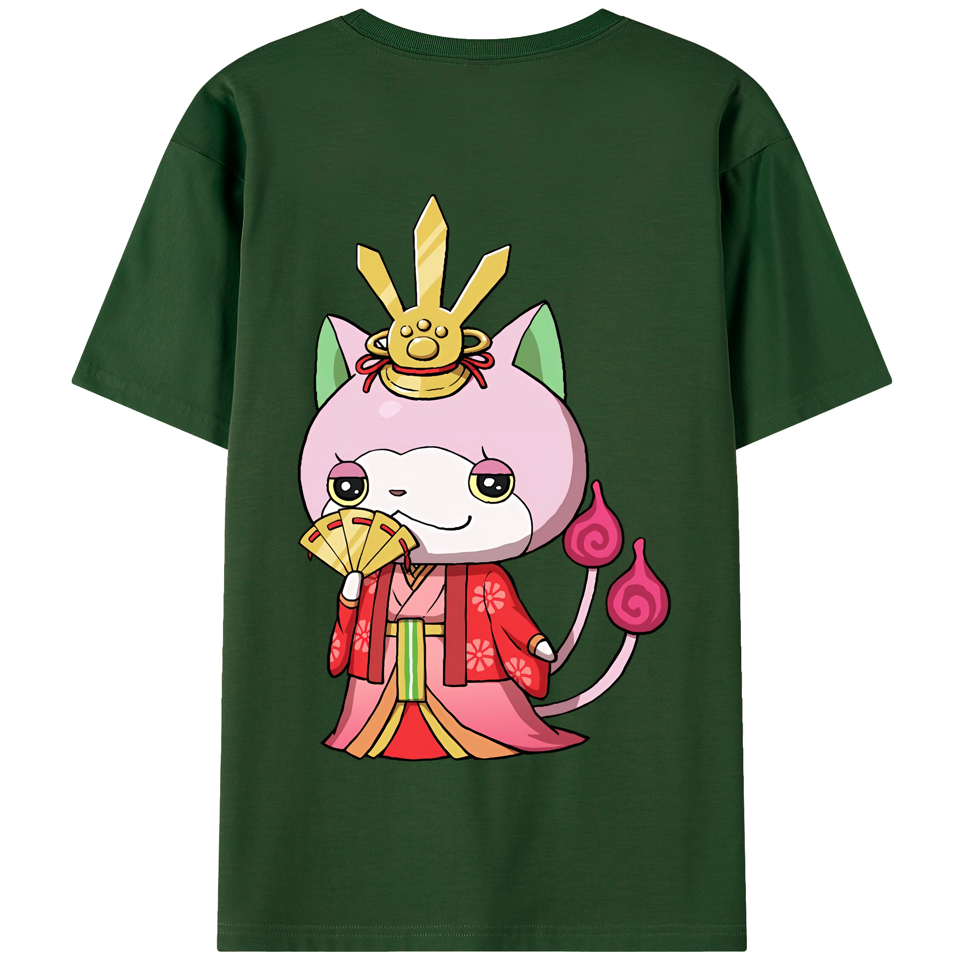 （画像用） 妖怪ウォッチ Yo-kai Watch 綿100％半袖Tシャツ（背面プリント）